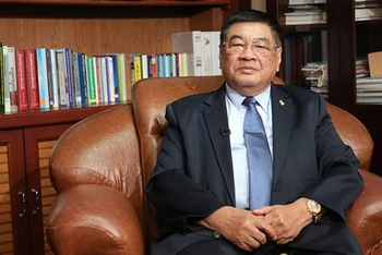 Phó Chủ tịch thứ nhất Quốc hội Campuchia Cheam Yeap. (Ảnh: Khmer Times/TTXVN)