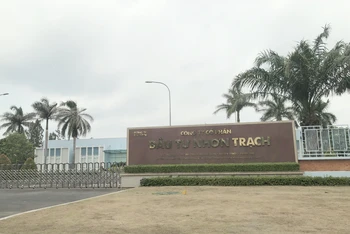Trụ sở Công ty cổ phần đầu tư Nhơn Trạch tại khu đô thị Đông Sài Gòn, tỉnh Đồng Nai.