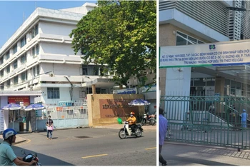 Mặc dù Bệnh viện Ung bướu cơ sở 1 đã chuyển sang cơ sở mới nhưng “cò” tại cơ sở cũ vẫn còn hoạt động. (Ảnh: Sở Y tế Thành phố Hồ Chí Minh cung cấp)