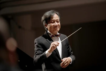Nghệ sĩ ưu tú Trần Vương Thạch sẽ chỉ huy “Đêm nhạc Beethoven”. (ảnh Nhà hát cung cấp)
