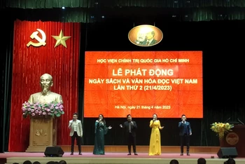 Lễ phát động “Ngày Sách và Văn hóa đọc Việt Nam lần thứ 2” năm 2023.