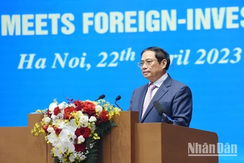[Ảnh] Thủ tướng Phạm Minh Chính gặp mặt các nhà đầu tư nước ngoài