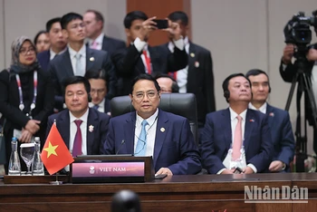 Thủ tướng Phạm Minh Chính tham dự Phiên toàn thể Hội nghị Cấp cao ASEAN lần thứ 43.