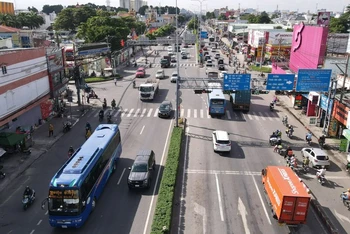 Quốc lộ 22 hiện hữu sẽ đầu tư thành tuyến cao tốc Thành phố Hồ Chí Minh-Mộc Bài, nhằm thúc đẩy phát triển hạ tầng, kinh tế-xã hội của Thành phố Hồ Chí Minh và Tây Ninh. (Ảnh: QUÝ HIỀN)