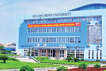 Trường đại học Quảng Bình. (Ảnh THANH HIẾU) 