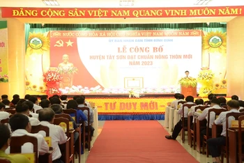 Quang cảnh buổi lễ.