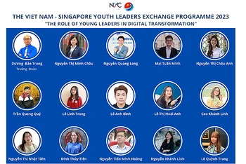 Tuổi trẻ chung tay tăng cường quan hệ song phương Việt Nam-Singapore
