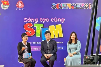 Các diễn giả tại chương trình "Science zone" năm 2024.