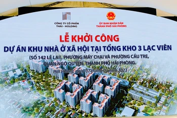 Dự án nhà ở xã hội lớn của thành phố Hải Phòng sắp được triển khai xây dựng.