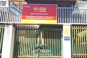 Văn phòng đại diện Tạp chí Việt Nam Hội nhập khu vực Nam Trung Bộ và Tây Nguyên đóng tại thành phố Buôn Ma Thuột, tỉnh Đắk Lắk.