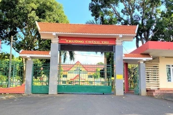Trường Chính trị tỉnh Đắk Lắk, nơi xảy ra vụ mất trộm 500 triệu đồng vào năm 2018.
