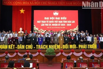 Ra mắt Ủy viên Ủy ban Mặt trận Tổ quốc Việt Nam tỉnh Đắk Lắk khóa XV, nhiệm kỳ 2024 - 2029.