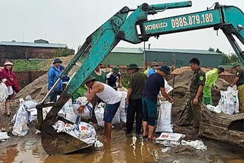 Các địa phương sẵn sàng nhân lực, vật tư, phương tiện ứng phó bão số 3. 