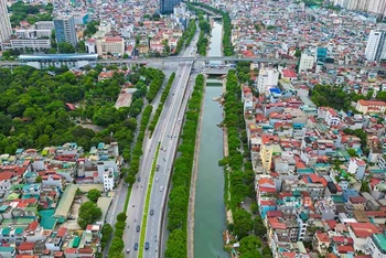 Sông Tô Lịch sẽ sớm được "hồi sinh". 