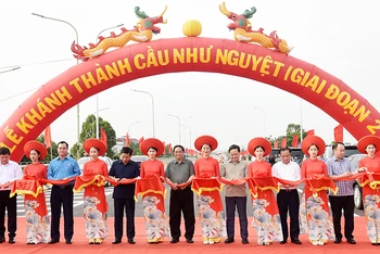 [Ảnh] Cầu Như Nguyệt giai đoạn 2: Tháo gỡ nút thắt nhiều năm với tinh thần tự lực, tự cường