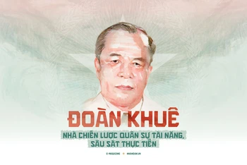 Đại tướng Đoàn Khuê - Nhà chiến lược quân sự tài năng, sâu sát thực tiễn