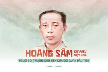 Hoàng Sâm - người đội trưởng đầu tiên của đội quân đầu tiên