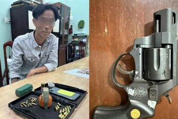 Tang vật vụ án.