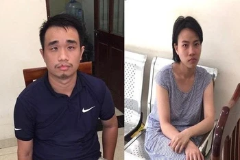 Hai đối tượng trong vụ việc.