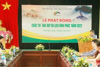 Lễ phát động Cuộc thi “Ảnh đẹp du lịch Vĩnh Phúc” năm 2022.