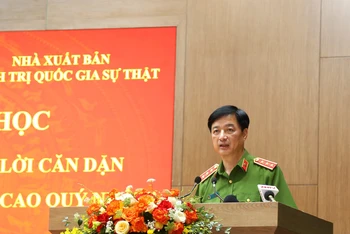 Công an nhân dân khắc ghi lời căn dặn “Danh dự là điều thiêng liêng, cao quý nhất”