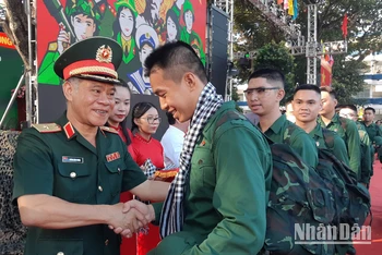 Năm nay, quận 10 là nơi diễn ra Lễ giao nhận quân điểm của thành phố.