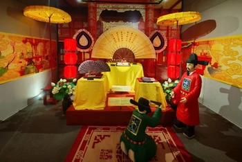 Giới thiệu không gian đón Tết Đoan ngọ cung đình tại Hoàng thành Thăng Long.