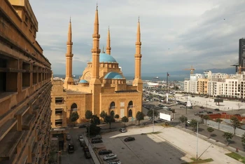 Một góc thủ đô Beirut của Liban. (Ảnh Reuters)