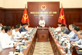 Toàn cảnh buổi làm việc.