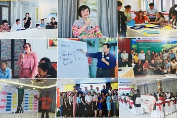 Những hoạt động dự án triển khai tại các địa phương.