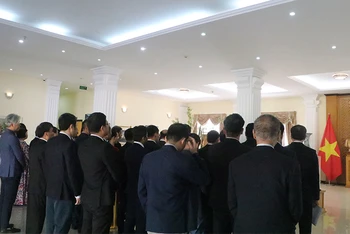 Lễ kỷ niệm 133 năm Ngày Sinh Chủ tịch Hồ Chí Minh tại Đại sứ quán Việt Nam ở Phnom Penh