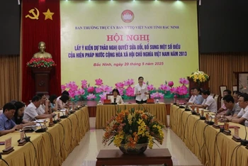 Quang cảnh hội nghị.