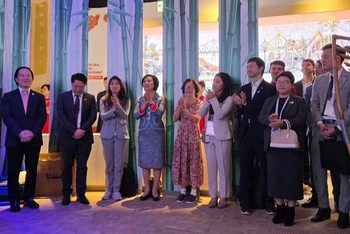 Lễ công bố Năm Du lịch quốc gia 2025 tại EXPO 2025 Osaka, Kansai (Nhật Bản).