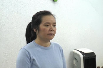 Đối tượng Nguyễn Thị Tường Vi, ảnh Công an cung cấp.