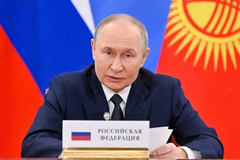 Tổng thống Nga Vladimir Putin. Ảnh: TASS