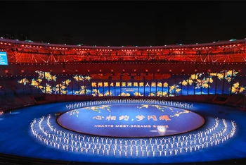 Sân vận động thể thao Olympic Hàng Châu, tỉnh Chiết Giang, Trung Quốc.