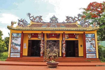 Đình làng Mỹ Xuyên Đông.