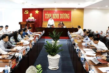 Toàn cảnh buổi khảo sát.