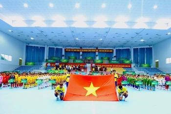 Lễ khai mạc vòng loại Giải bóng đá U11 toàn quốc - Cup Nestlé Milo năm 2024 khu vực phía nam.
