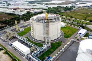 Kho cảng LNG Thị Vải được xây dựng tại tỉnh Bà Rịa – Vũng Tàu
