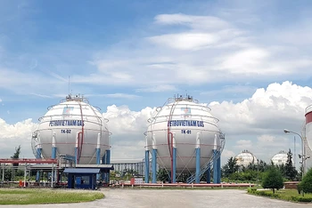 Giá gas tháng 3 tăng nhẹ do tỷ giá USD tăng.