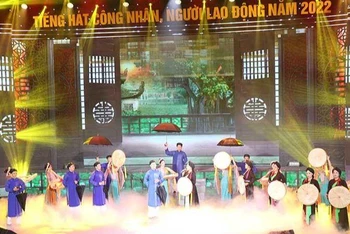 Chương trình văn nghệ của đoàn Bắc Ninh.