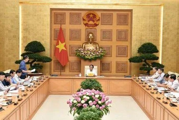 Quang cảnh cuộc họp. (Ảnh: VGP)
