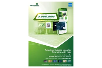 Bùng nổ ưu đãi cùng thẻ Vietcombank American Express