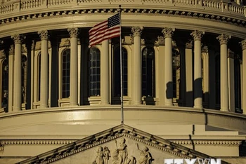 Tòa nhà Quốc hội Mỹ ở Washington, DC. (Ảnh: AFP/TTXVN)