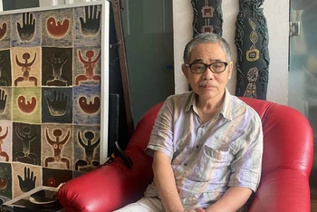 Họa sĩ Đào Minh Tri. (Ảnh nhân vật cung cấp)