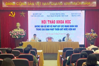 Quang cảnh Hội thảo.