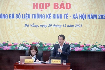 Công bố số liệu tình hình kinh tế-xã hội thành phố Đà Nẵng năm 2023 và dự báo tình hình năm 2024.