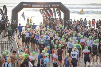 Giải IRONMAN 70.3 Việt Nam 2025 sẽ chính thức trở lại thành phố Đà Nẵng từ ngày 9-11/5. (Ảnh: ANH ĐÀO)