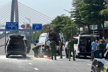 Hiện trường vụ việc khiến hai người tử vong sáng 22/4.